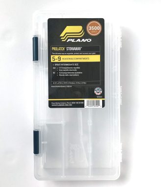Plano Tackle Boxes,4 pack of 3500 Prolatch Stowaway Tackle Utility Boxes, Fishing Tackle Storage, blue