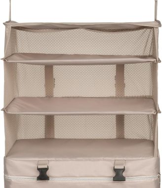 Portable Hanging Travel Shelves Bag Packing Cube Organizer Suitcase Storage Large Capacity
