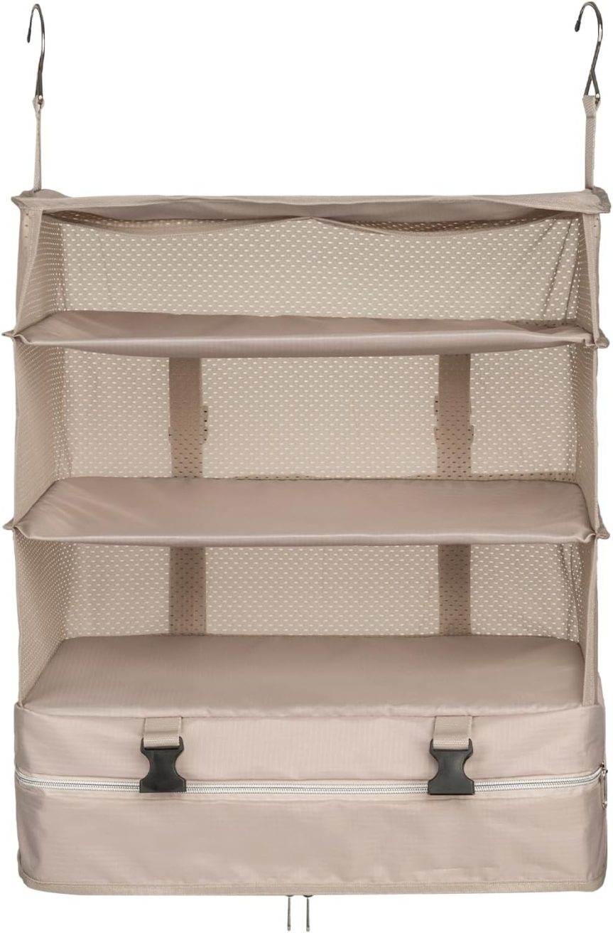 Portable Hanging Travel Shelves Bag Packing Cube Organizer Suitcase Storage Large Capacity