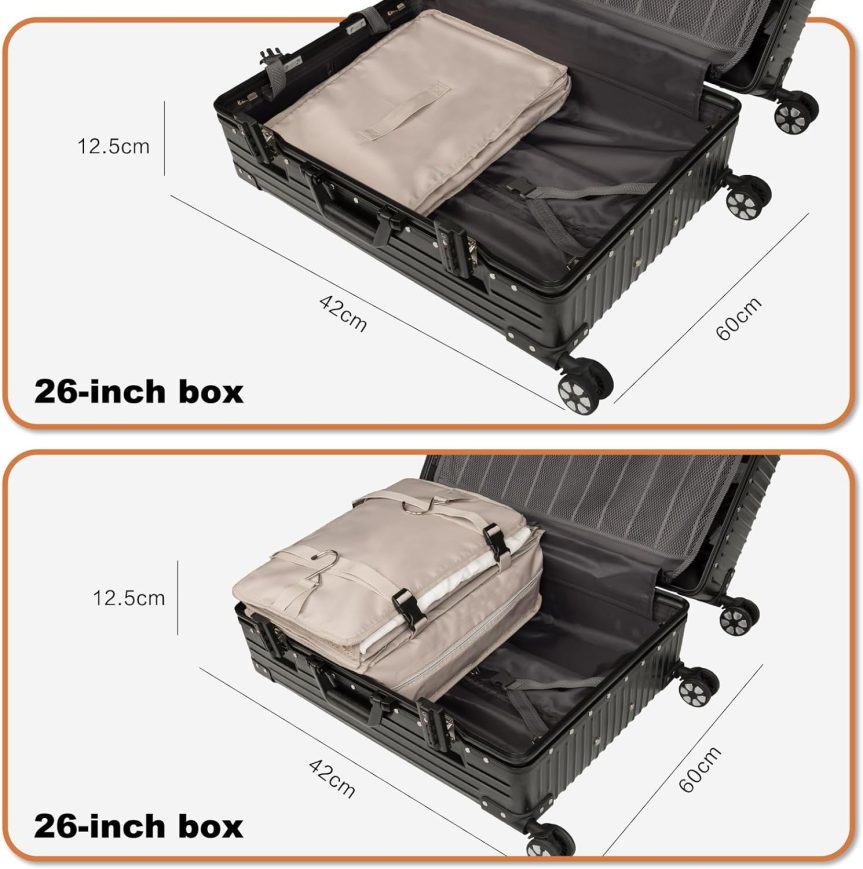 Portable Hanging Travel Shelves Bag Packing Cube Organizer Suitcase Storage Large Capacity - Image 4