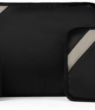 Essentials-Packing Cubes, Black, 3-Pack (S/M/L)