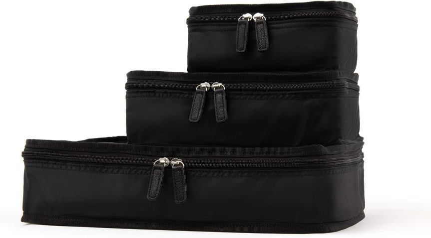 Essentials-Packing Cubes, Black, 3-Pack (S/M/L) - Image 2